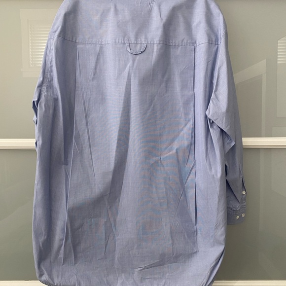 Sandro Oversized cotton Shirt with ruffle and patch pocket square. - Picture 3 of 15